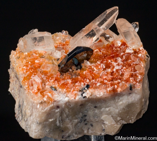 Hematite with Quartz, Mica from Veta Grande, Dome Rock Mtns., La Paz Co., Arizona, USA [db_pics/pics/ST584c.jpg]