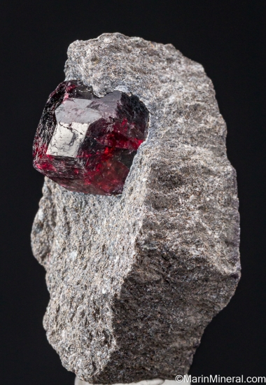 Almandine from Garnet Ledge, Wrangell Island, Alaska, USA [db_pics/pics/ST737b.jpg]