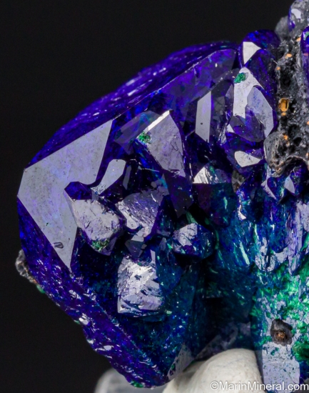 Azurite with Malachite from Bisbee, Cochise Co., Arizona, USA [db_pics/pics/SV134e.jpg]