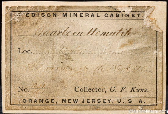 Quartz with Hematite from Fowler, St. Lawrence Co., New York, USA [db_pics/pics/SV207h.jpg]