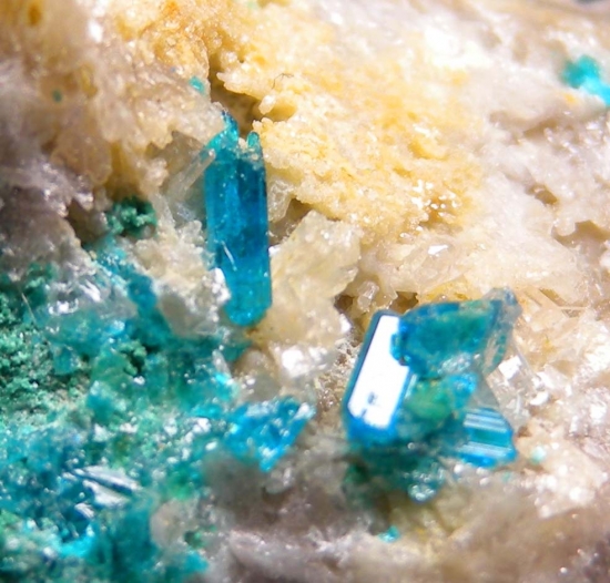 Caledonite, Cerussite, Brochantite from Rowley Mine, Theba Co., Arizona, USA [db_pics/pics/SV289c.jpg]