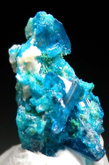Caledonite, Cerussite, Brochantite from Rowley Mine, Theba, Maricopa Co., Arizona, USA [db_pics/pics/SV291e.jpg]