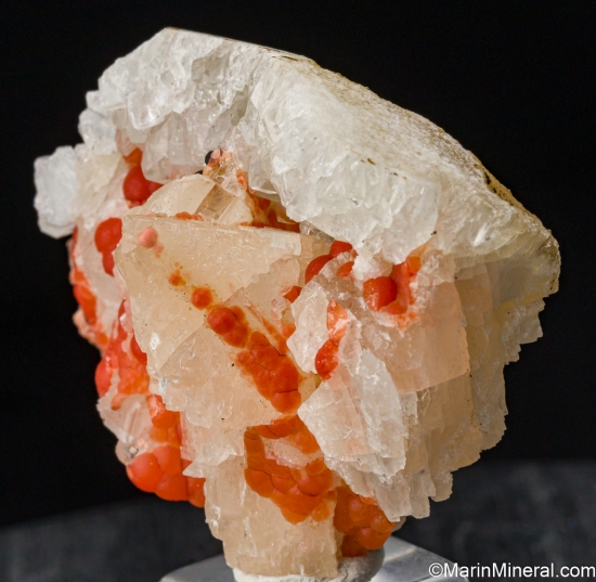 Fluorite on Calcite from Nasik, Maharashtra State, India [db_pics/pics/SV329b.jpg]