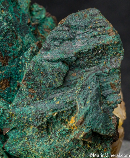 Malchite after Chalcopyrite from San Pedro Mine, Santa Fe Co., New Mexico, USA [db_pics/pics/SV472h.jpg]