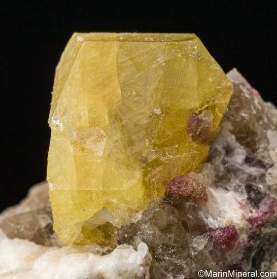 Londonite with Tourmaline from Antsongombato, Antsentsindrano, Betafo, Vakinankaratra, Madagascar [db_pics/pics/SV499e.jpg]