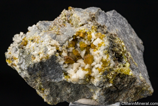 Sphalerite with Dolomite from Lisheen Mine, Moyne, Co. Tipperary, Ireland [db_pics/pics/SV501a.jpg]