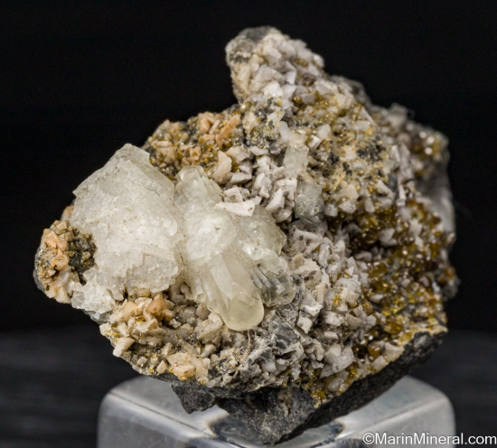 Sphalerite with Dolomite from 1200 Level, Tara Mine, Navan, Co. Meath, Ireland [db_pics/pics/SV509b.jpg]