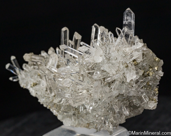 Quartz with Pyrite from Glengowla Mine, Oughterard, Co. Galway, Ireland [db_pics/pics/SV515b.jpg]