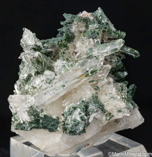Chlorite in Quartz from Dunquin, Dingle, Co. Kerry, Ireland [db_pics/pics/SV548b.jpg]