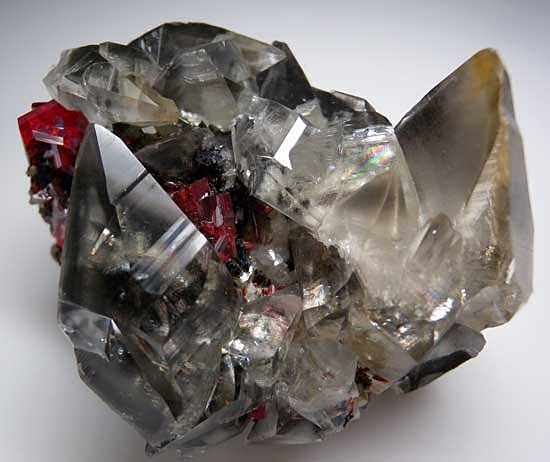 Calcite with Realgar from Shimen Mine, Hunan Prov., China [db_pics/pics/a185b.jpg]