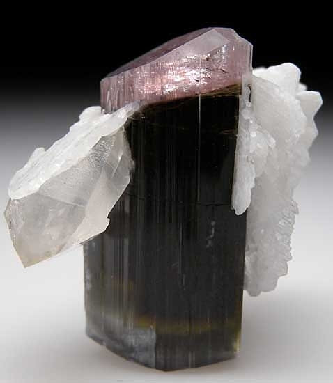 Elbaite with Quartz from Stak Nala, Skardu Dist., Pakistan [db_pics/pics/a647a.jpg]