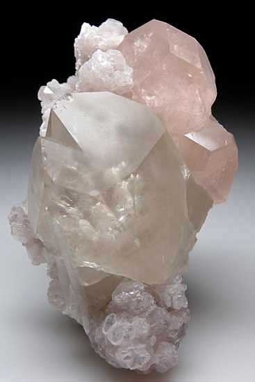 Morganite with Quartz and Lepidolite from Dara-i-Pech, Kunar Prov., Afghanistan [db_pics/pics/a874a.jpg]