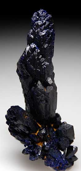 Azurite from Bou Bekker Mine, Touissit, Morocco [db_pics/pics/af447a.jpg]