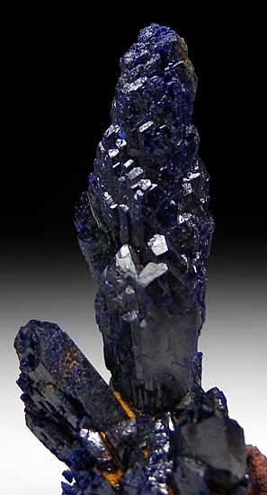 Azurite from Bou Bekker Mine, Touissit, Morocco [db_pics/pics/af447c.jpg]
