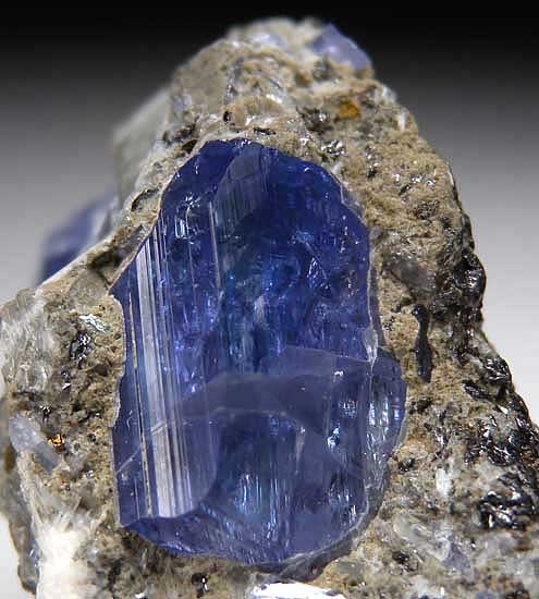 Tanzanite from Merelani Hills, Lelatema Mtns., Arusha Region, Tanzania [db_pics/pics/af671c.jpg]