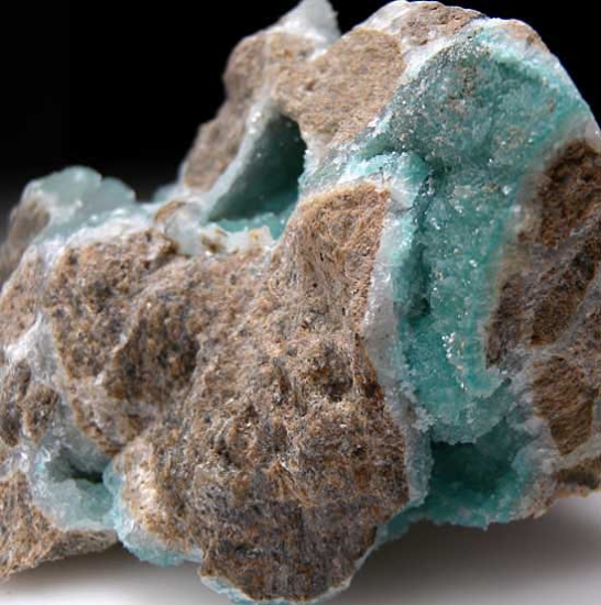 Zincolibethenite included Hemimorphite from Skorpion Mine, Rosh Pinah, Namibia [db_pics/pics/af756b.jpg]