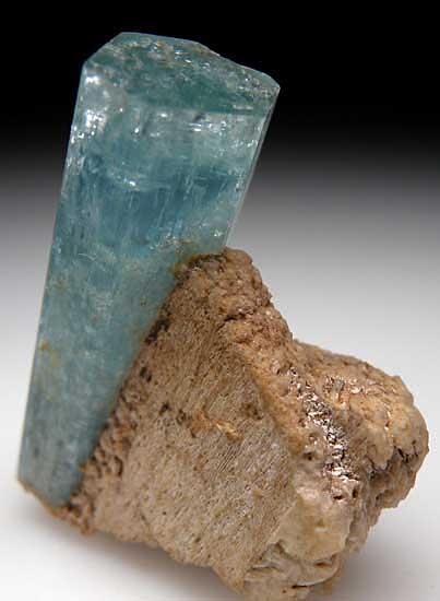 Aquamarine with Feldspar from Erongo Mtns., Namibia [db_pics/pics/af773c.jpg]