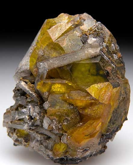 Calcite on Ettringite from N'Chwanning Mine, Kuruman, South Africa [db_pics/pics/af785a.jpg]