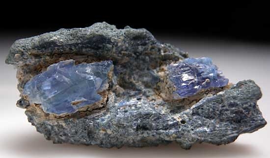 Jeremejevite with Tourmaline from Ameib Ranch, Arandis, Erongo Region, Namibia [db_pics/pics/af867c.jpg]