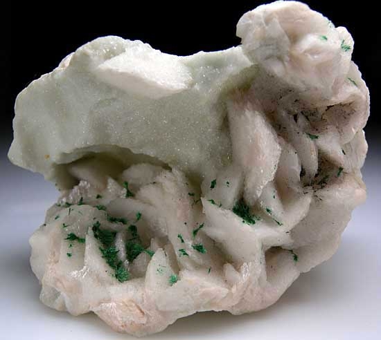 Malachite on Dolomite cast from Tsumeb, Namibia [db_pics/pics/af938c.jpg]