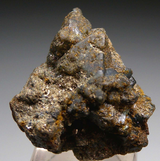 Scorodite with Beudantite from Mina Oujela, Mapimi, Durango, Mexico [db_pics/pics/au199a.jpg]