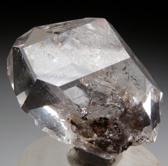 Quartz 'Herkimer Diamond' from Herkimer Co., New York, USA [db_pics/pics/au660b.jpg]