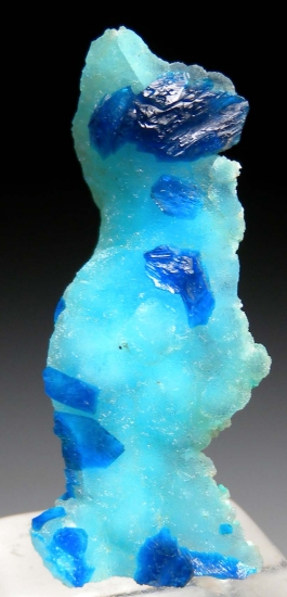 Veszelyite on Hemimorphite from Palabanda quarries, Mfouati, Bouenza Department, Republic of the Congo [db_pics/pics/au802a.jpg]