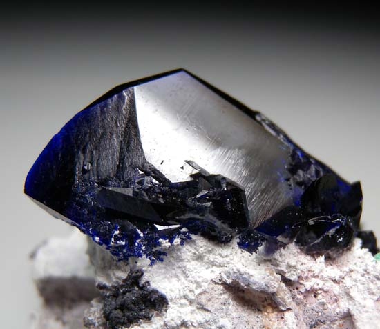 Azurite with Malachite from Volborthite Pocket, Milpillas Mine, Cuitaca, Sonora, Mexico [db_pics/pics/b499c.jpg]