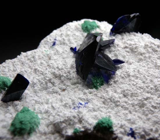 Azurite with Malachite from Volborthite Pocket, Milpillas Mine, Cuitaca, Sonora, Mexico [db_pics/pics/b607d.jpg]