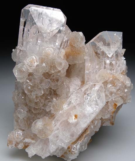 Calcite on Danburite from Charcas, San Luis Potosi, Mexico [db_pics/pics/b736a.jpg]
