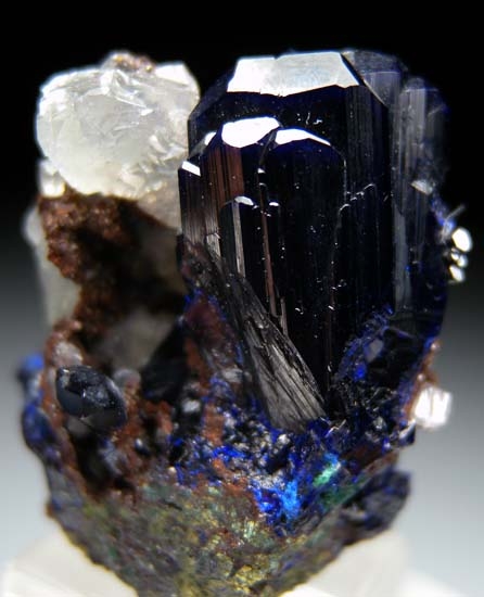 Azurite with Copper from Tsumeb, Namibia [db_pics/pics/b815a.jpg]