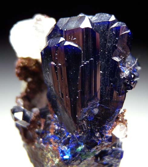 Azurite with Copper from Tsumeb, Namibia [db_pics/pics/b815c.jpg]