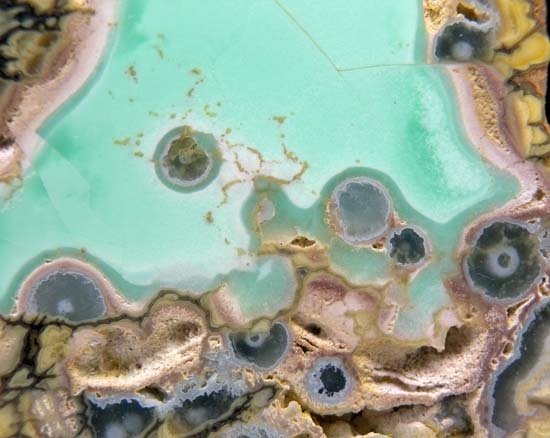 Variscite with Crandallite from Clay Canyon, Fairfield, Utah, USA [db_pics/pics/b865c.jpg]