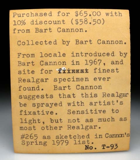 Realgar from Green River Gorge, King Co., Washington, USA [db_pics/pics/c149f.jpg]