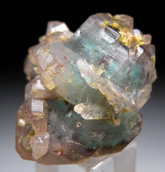 Ajoite in Quartz from Messina Mine, South Africa [db_pics/pics/c304a.jpg]