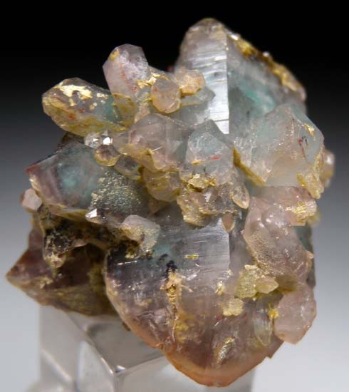 Ajoite in Quartz from Messina Mine, South Africa [db_pics/pics/c304d.jpg]