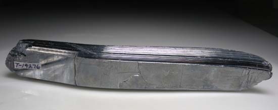 Stibnite from Ichinokawa Mine, Ehime Pref. Shikoku Island, Japan [db_pics/pics/c310a.jpg]