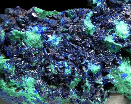 Azurite with Malachite from Bisbee, Cochise Co., Arizona, USA [db_pics/pics/c378b.jpg]