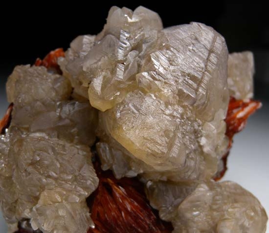 Cerussite on Barite from Mibladen Morocco [db_pics/pics/c460c.jpg]