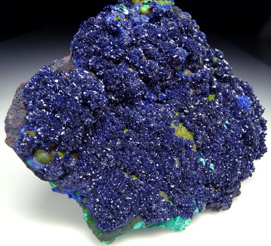 Azurite with Malachite from Bisbee, Cochise Co., Arizona, USA [db_pics/pics/c470b.jpg]