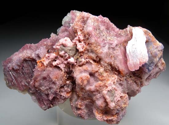 Tourmaline, Kunzite, Lepidolite from Kahuna Zone, Oceanview Mine, San Diego Co., California, USA [db_pics/pics/c576a.jpg]