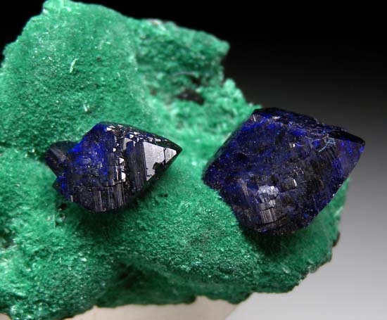 Azurite on Malachite from Milpillas Mine, Cuitaca, Sonora, Mexico [db_pics/pics/c663d.jpg]