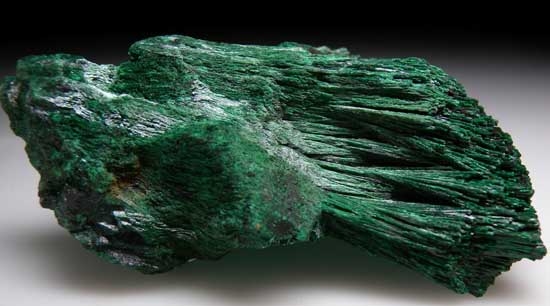 Plancheite on Malachite from Mashamba West Mine, Katanga, Congo [db_pics/pics/co102c.jpg]