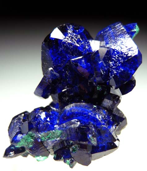 Azurite from Milpillas Mine, Cuitaca, Sonora, Mexico [db_pics/pics/d162a.jpg]