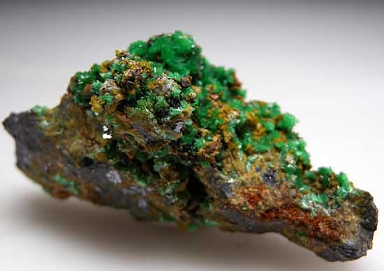 Annabergite from Kilometer 3 Mine, Laurion, Greece [db_pics/pics/e123b.jpg]