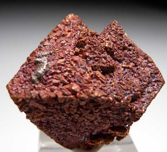 Copper after Cuprite with Silver from Poteryaevskoe Mine, Rubtsovskoe Deposit, Western Siberia, Russia [db_pics/pics/e238a.jpg]