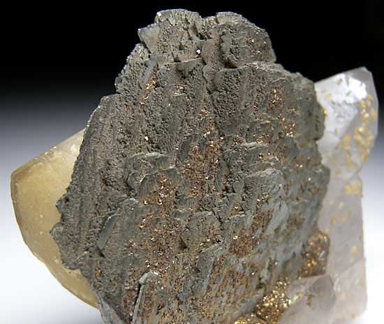 Arsenopyrite, Quartz, Siderite from Panasquiera, Portugal [db_pics/pics/e587c.jpg]