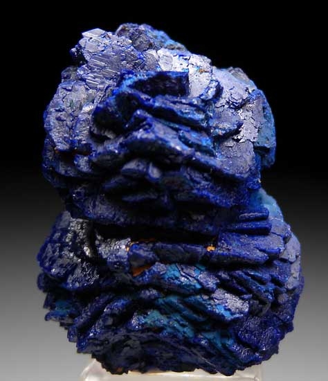 Azurite from Blue Mine, Chessy, Rhone-Alpes, France [db_pics/pics/e629b.jpg]