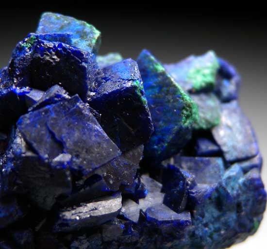 Azurite, Malachite from Blue Mine, Chessy, Rhone-Alpes, France [db_pics/pics/e634b.jpg]