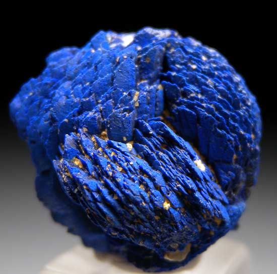 Azurite from Blue Mine, Chessy, Rhone-Alpes, France [db_pics/pics/e639a.jpg]